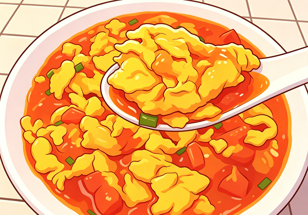 Tomato Scrambled Eggs (Fanqie Chao Dan)